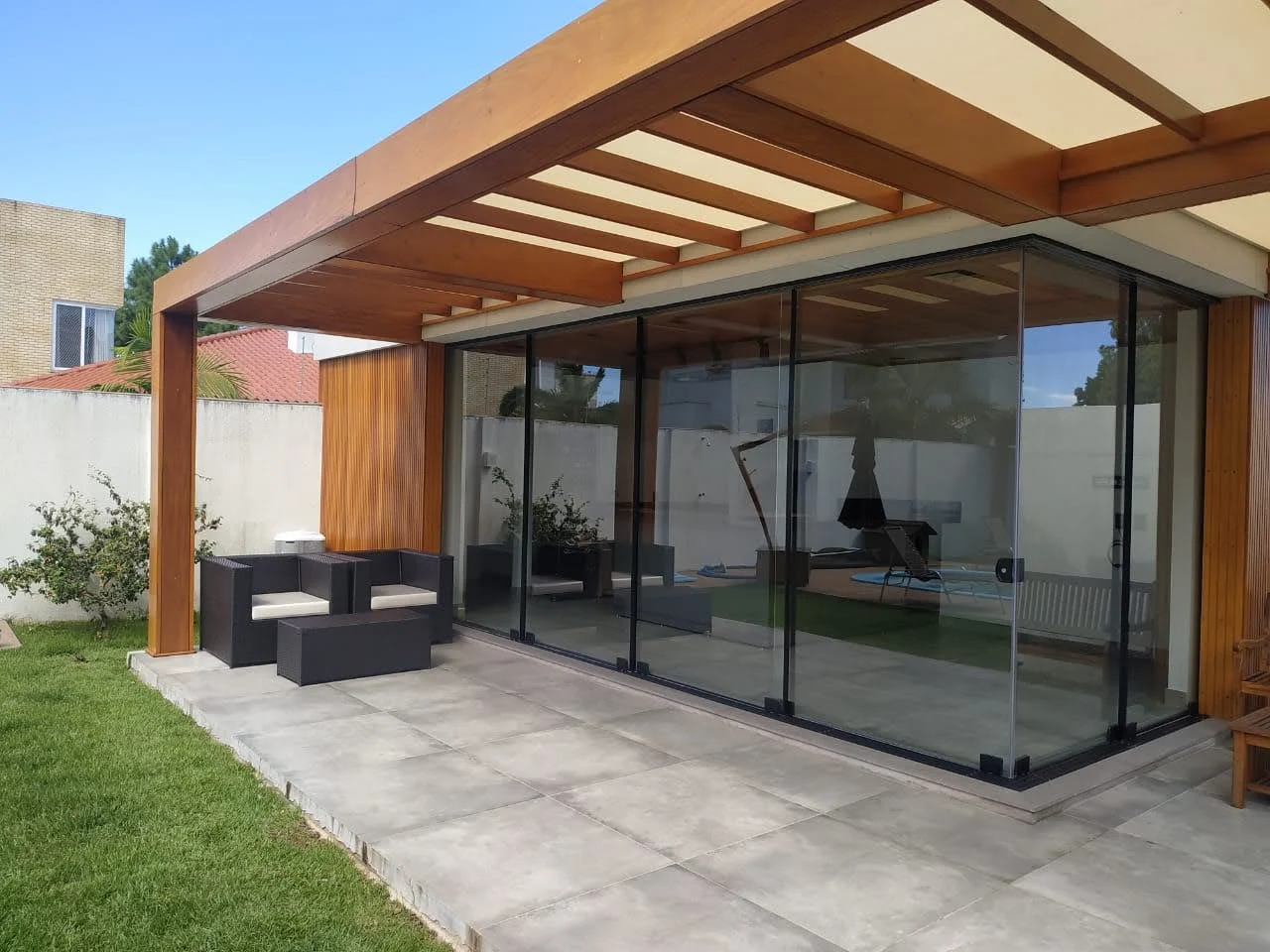 Obra Canun — Steel Frame de alto padrão